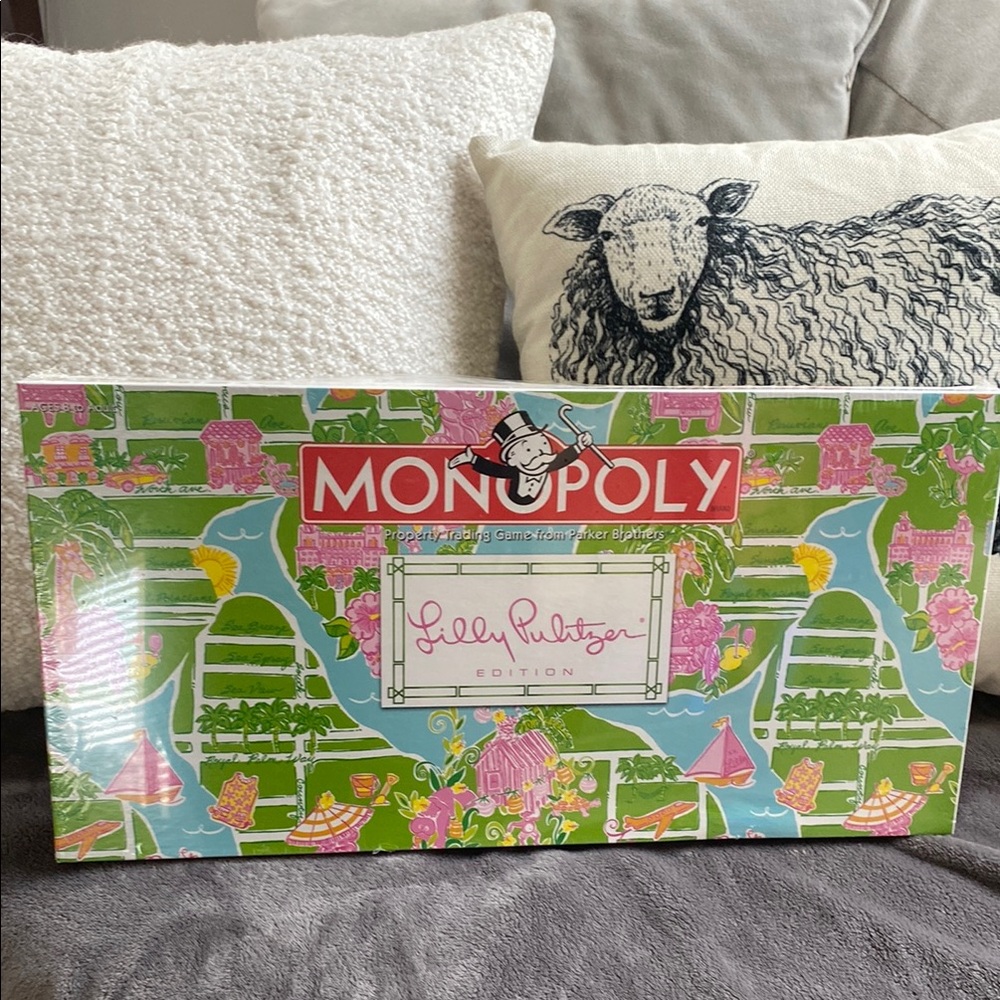 New in plastic 🌴🦩🌴🦩🌴Lilly Pulitzer Monopoly Board Game